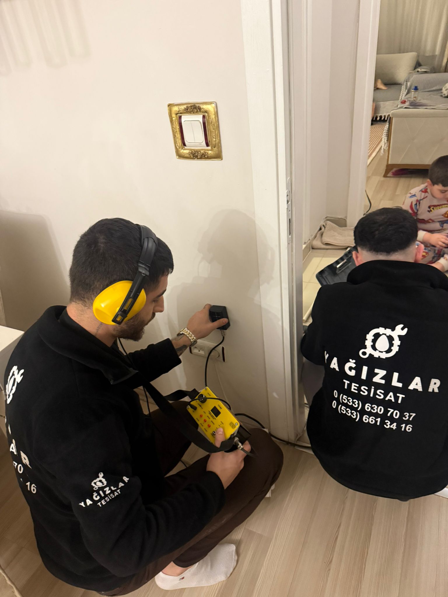 Yağızlar Tesisat Su Kaçağı Tespiti Çalışması